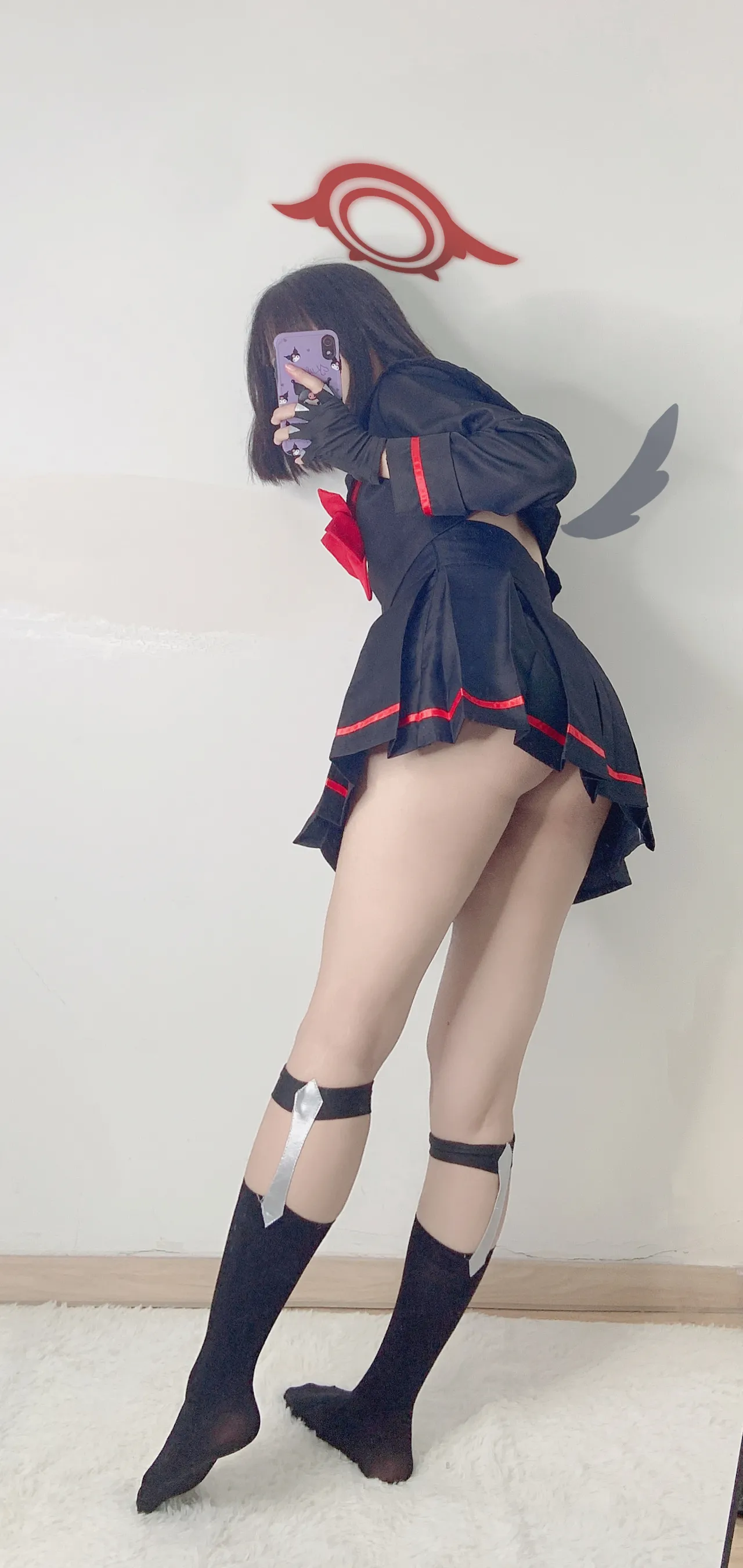 lunananya - 蔚蓝档案 静山真白（+自拍）-erohere25.webp