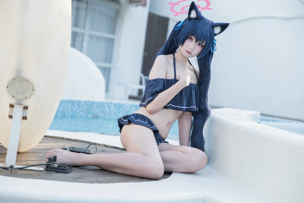 lunananya - 蔚蓝档案 黑见芹香 泳装-erohere14.webp