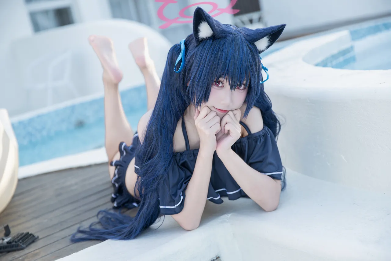 lunananya - 蔚蓝档案 黑见芹香 泳装-erohere22.webp