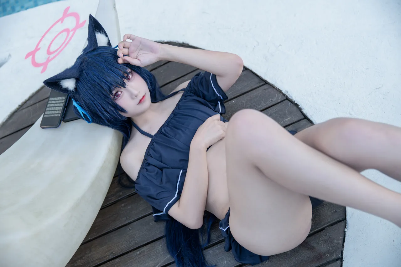 lunananya - 蔚蓝档案 黑见芹香 泳装-erohere27.webp