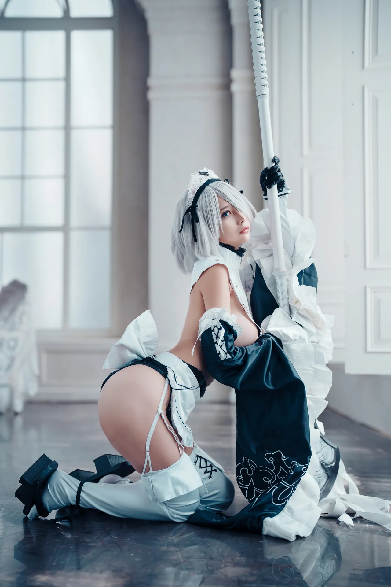 okita rinka - 2B maid-erohere18.webp