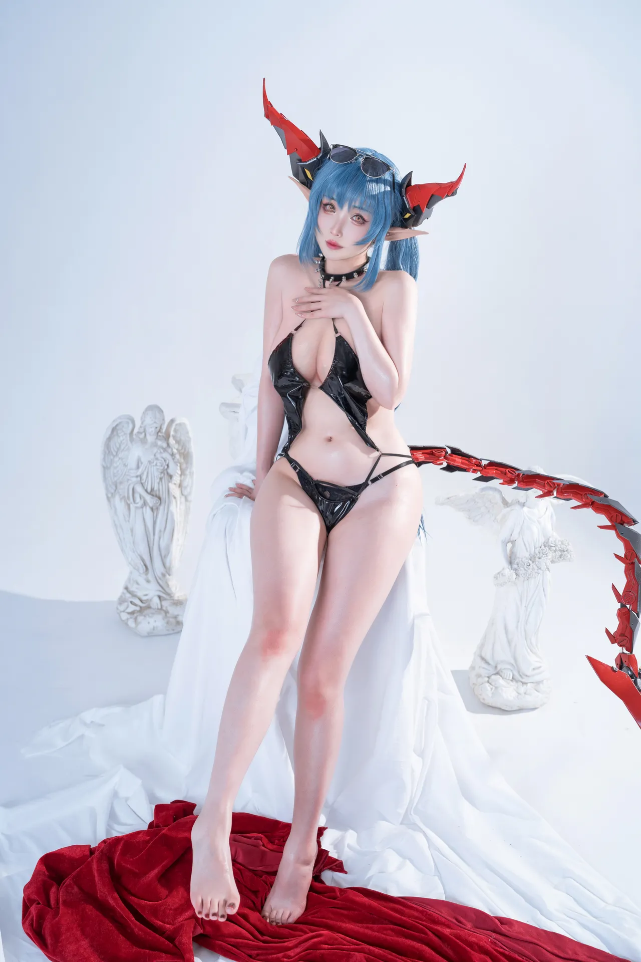 rioko凉凉子 Regensburg Default + Swimsuit Dark Dragon, Brilliant Beach-erohere26.webp