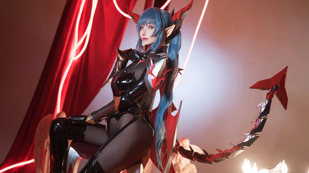 rioko凉凉子 Regensburg Default + Swimsuit Dark Dragon, Brilliant Beach-erohere5.webp
