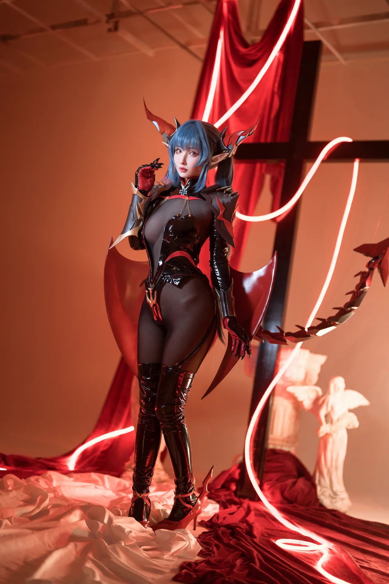 rioko凉凉子 Regensburg Default + Swimsuit Dark Dragon, Brilliant Beach-erohere6.webp