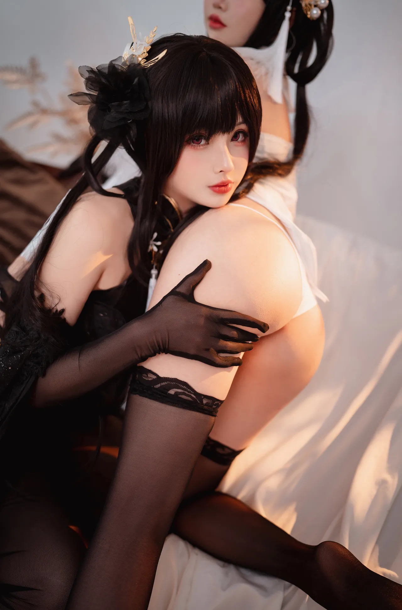 rioko凉凉子&面饼仙儿_黑白镇海双人+rioko凉凉子 - 镇海 自拍-erohere33.webp