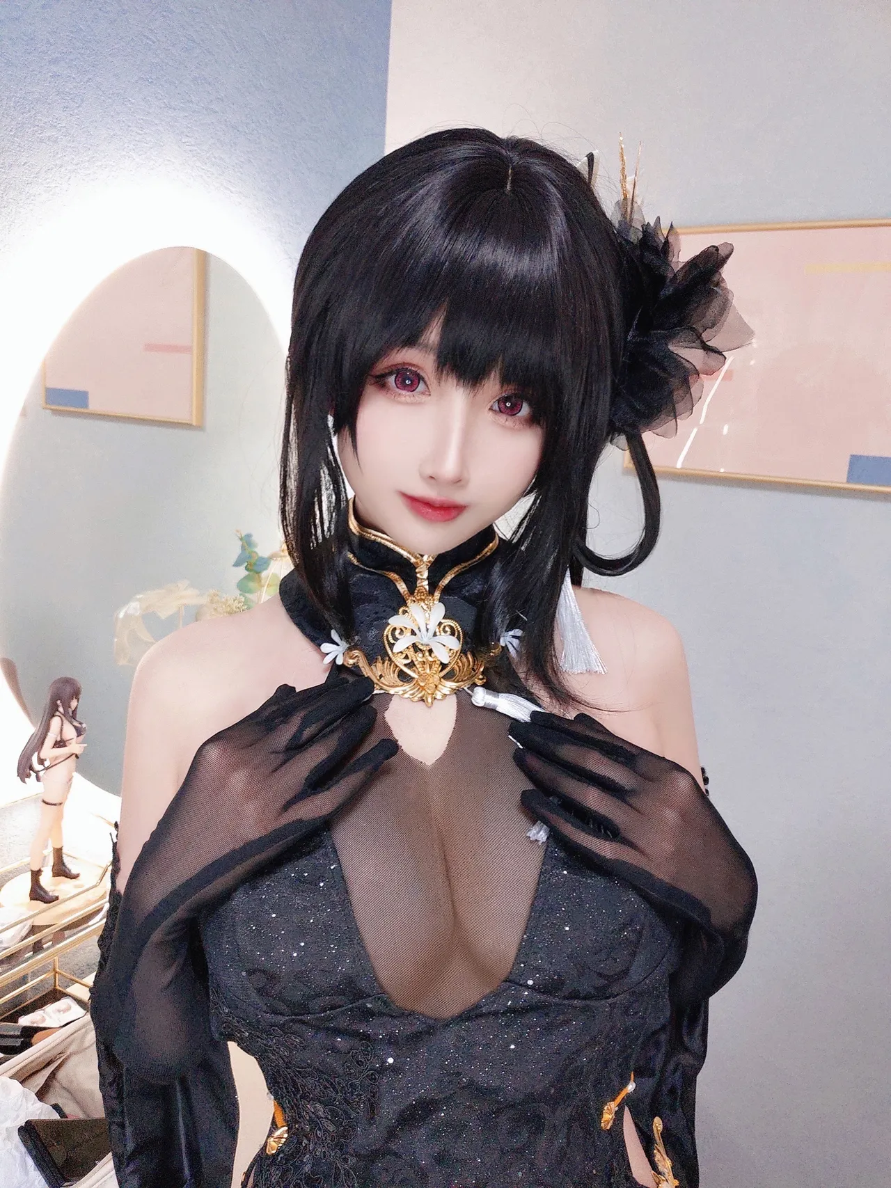 rioko凉凉子&面饼仙儿_黑白镇海双人+rioko凉凉子 - 镇海 自拍-erohere42.webp
