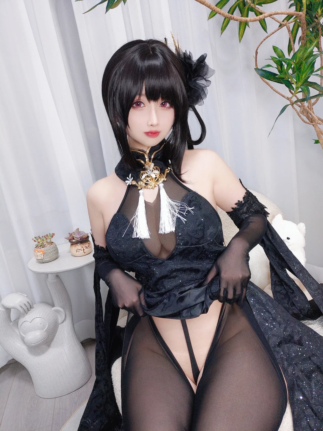 rioko凉凉子&面饼仙儿_黑白镇海双人+rioko凉凉子 - 镇海 自拍-erohere44.webp